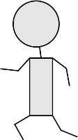 Stick figure position