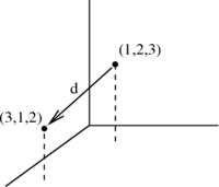Line segment path