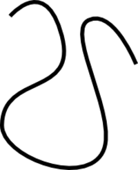An open curve