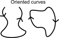 Oriented curves
