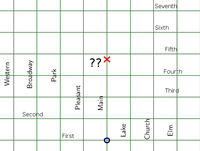 Map for predicting position from incomplete data